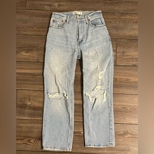 Abercrombie & Fitch Jeans - Size 25 Ankle Straight Ultra High Rise